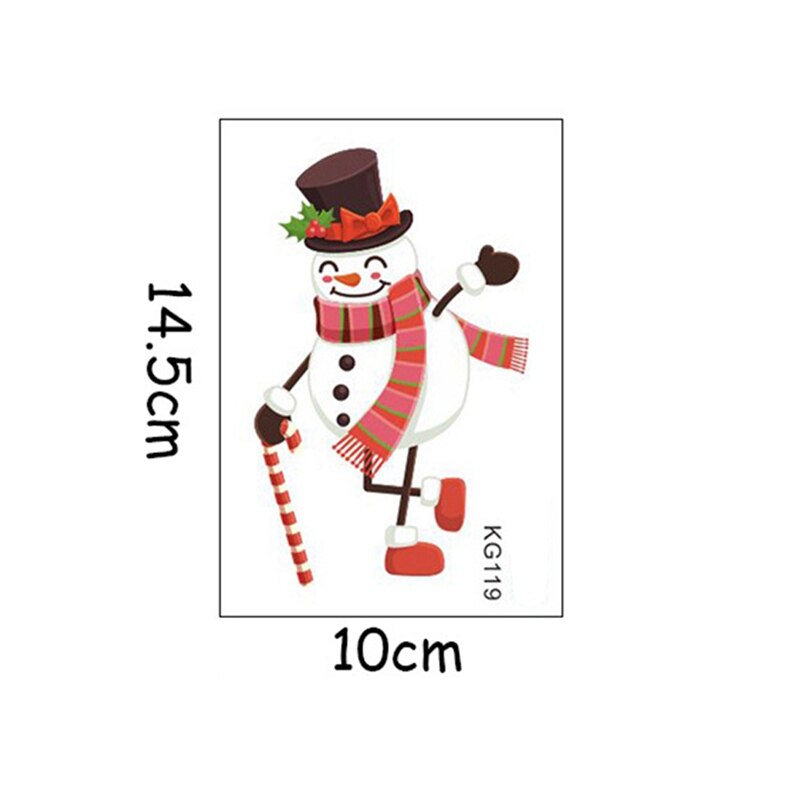 Christmas Switch Stickers Wall Switch Decoration Stickers Christmas Removable Wall Stickers: KG119