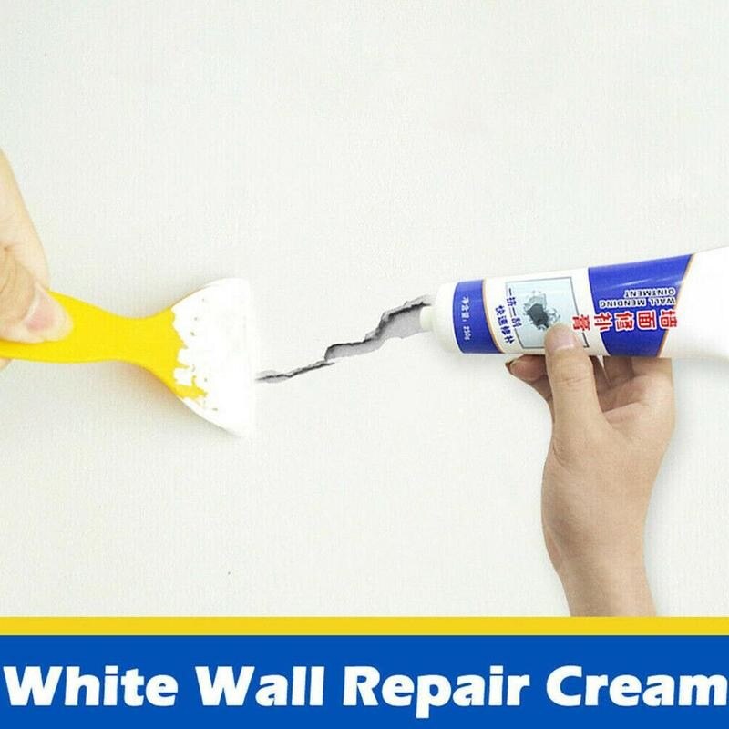 Væg reparation creme væg overflade skrælning væg gips hul reparation pasta hvid latex maling væg reparation creme væg reparation værktøj