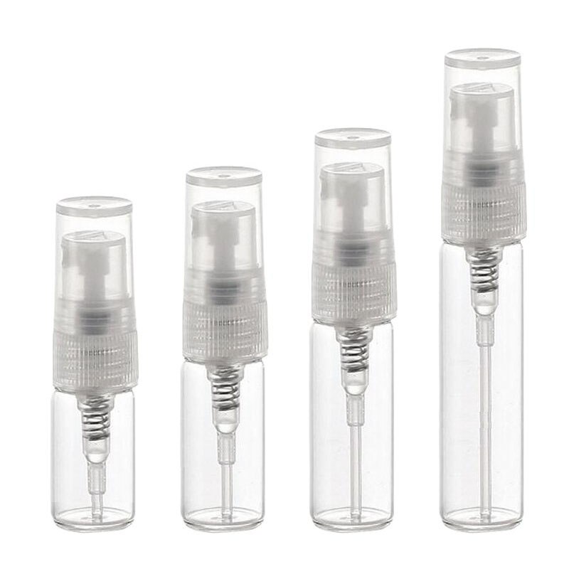 5 stuks 2ml 3ml 5ml mini draagbare glazen spuitfles lege parfumflesjes hervulbare parfumverstuiver reisaccessoires