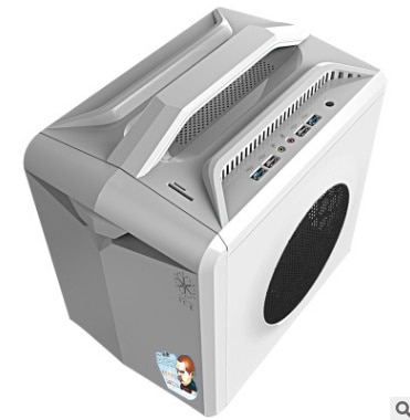 1pcs Micro-ATX MATX ITX Case /Desktop computer Mini Host Chassis ITX Desktop game small Case