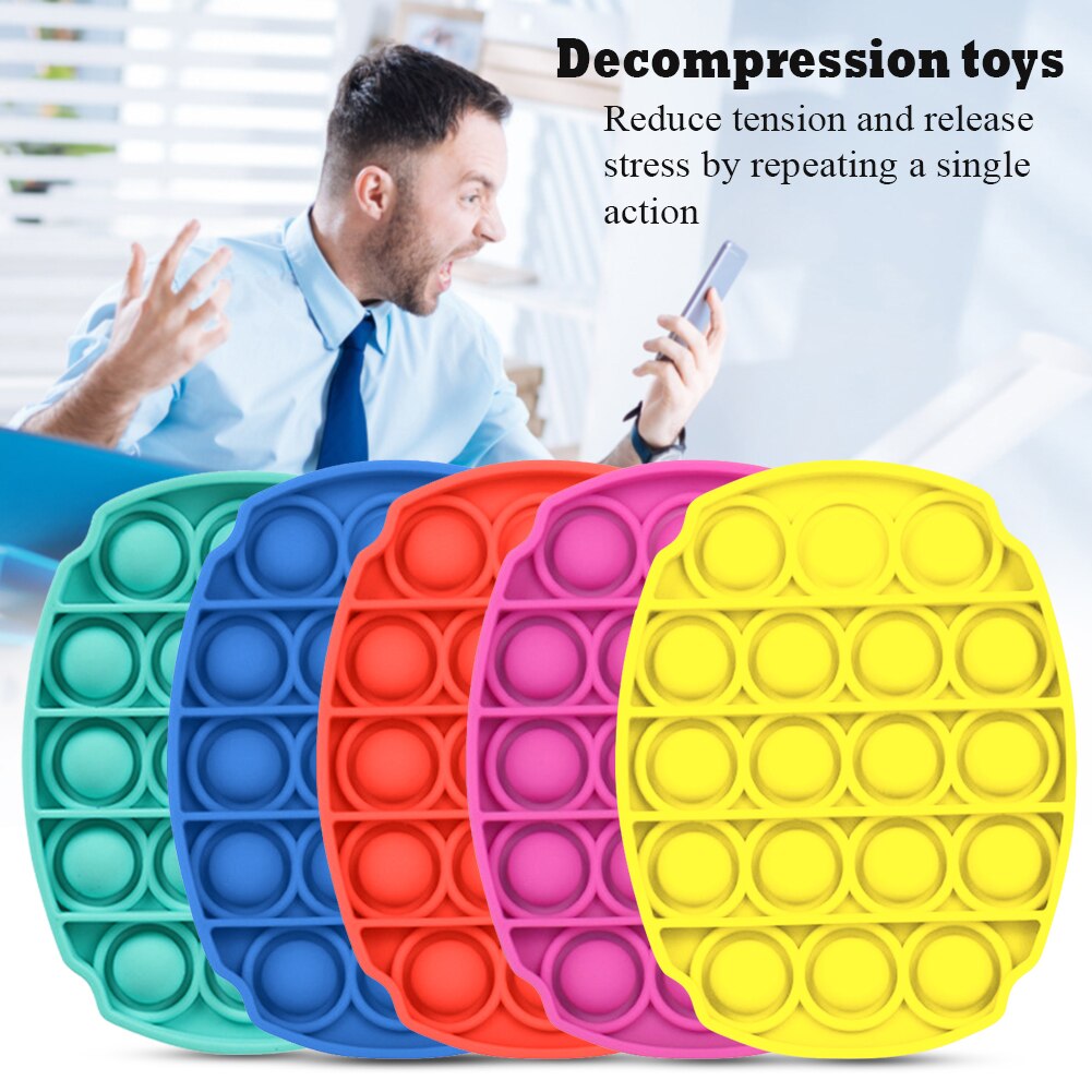 Taba Squishy Aardbei Bosbes Soufflé Stress Relief Speelgoed Zintuiglijk