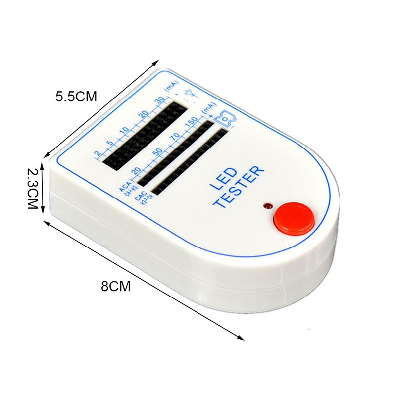 2~150mA Mini Handy LED Test Box Tester For Light-emitting Diode Lamp Bulb Battery Tester Handy Device LED Tester