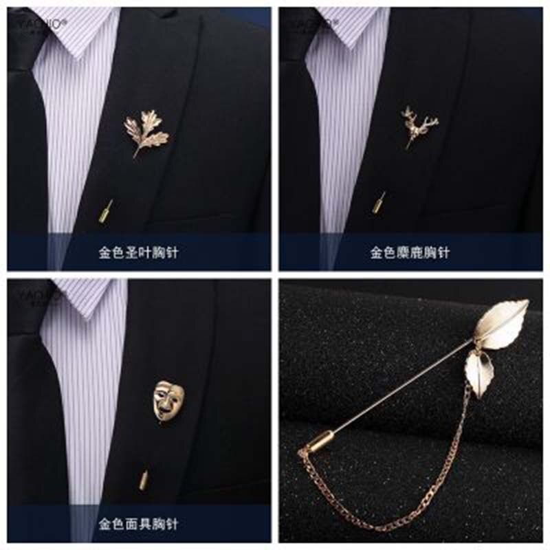 Elegante Bloem bladvorm Broches Badges Strass Legering Revers Pin Mannen Vrouwen Pak Vest Sjaal Sieraden Accessoires 1PC