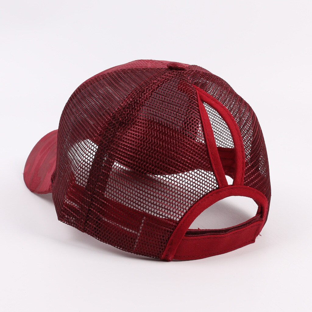 Camouflage ademende pet dames heren verstelbare baseballpet outdoor sport snapback zonnehoed voor hardlopen wandelen sombrero's vrouw