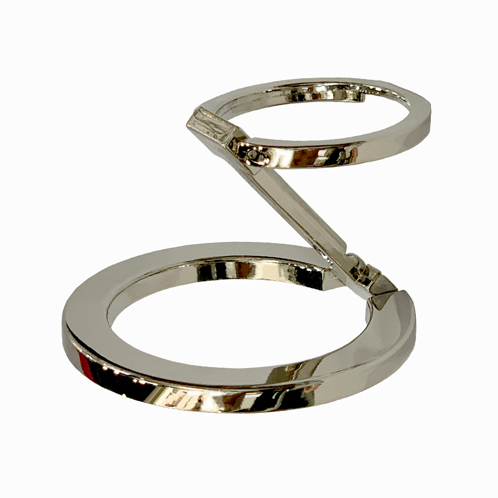Magnesafe metalowy brokat w proszku silny magnetyczny uchwyt pierścieniowy ssący do uchwytu na telefon komórkowy z metalowym ładowaniem obrotowym 360 ° uniwersalny