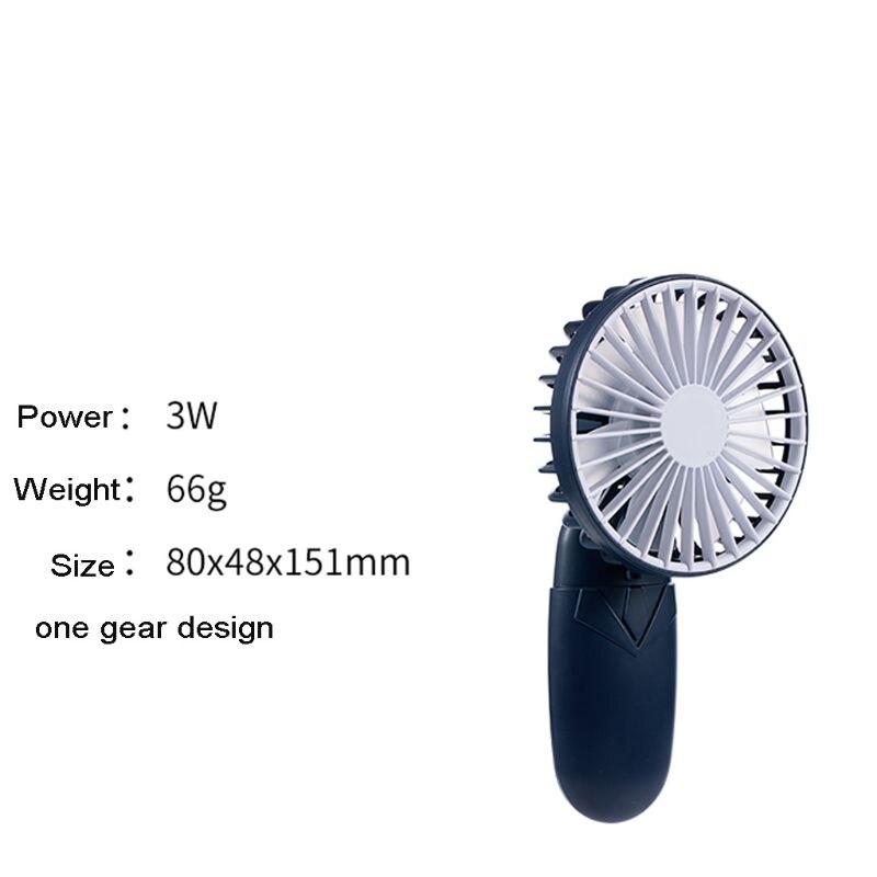 Mini zakventilator koele lucht handkoeler koelventilatoren voeding  by 2x aaa-batterijen  m68f