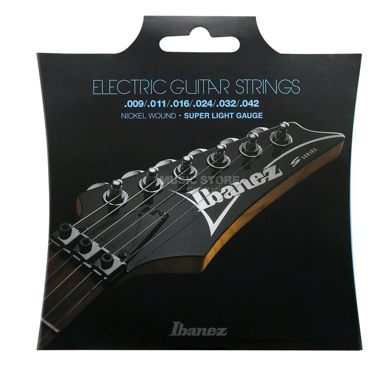 Ibanez Nickel Wound Electric Guitar Strings, Balanced Tension, Ibanez mikro, 7-String, 8-String