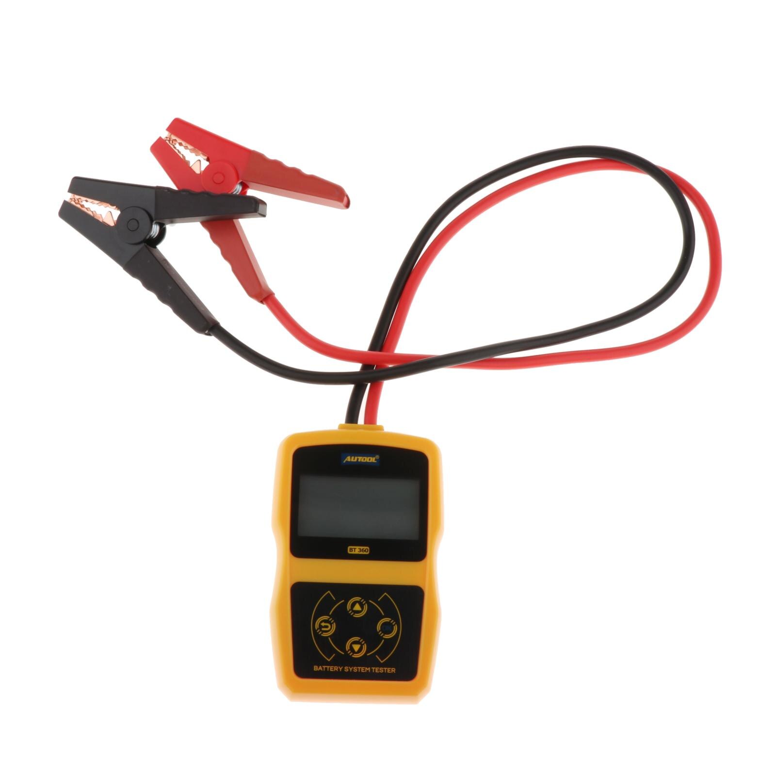 12V Vehicle Car Battery Tester Charging Cranking Test Analyzer Scanner Tool