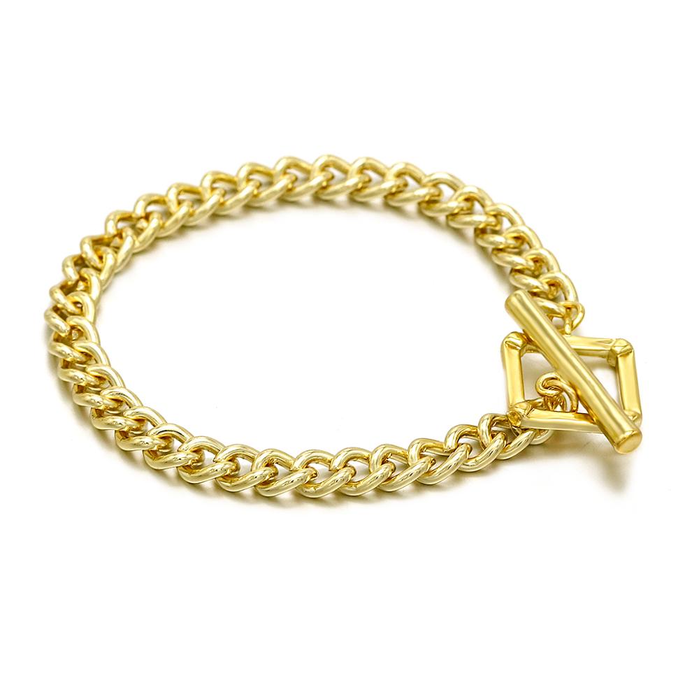 Flashbuy chaîne Bracelet pour femmes déclaration métal Bracelet pendentif Bracelet pour les femmes nouveaux bijoux