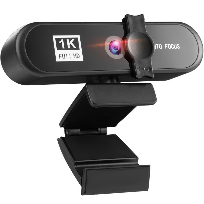 4K Webcam Full Hd 2K Web Camera Voor Pc Computer Laptop Autofocus Lens 1080P Camera Met Microfoon en Statief: 1k