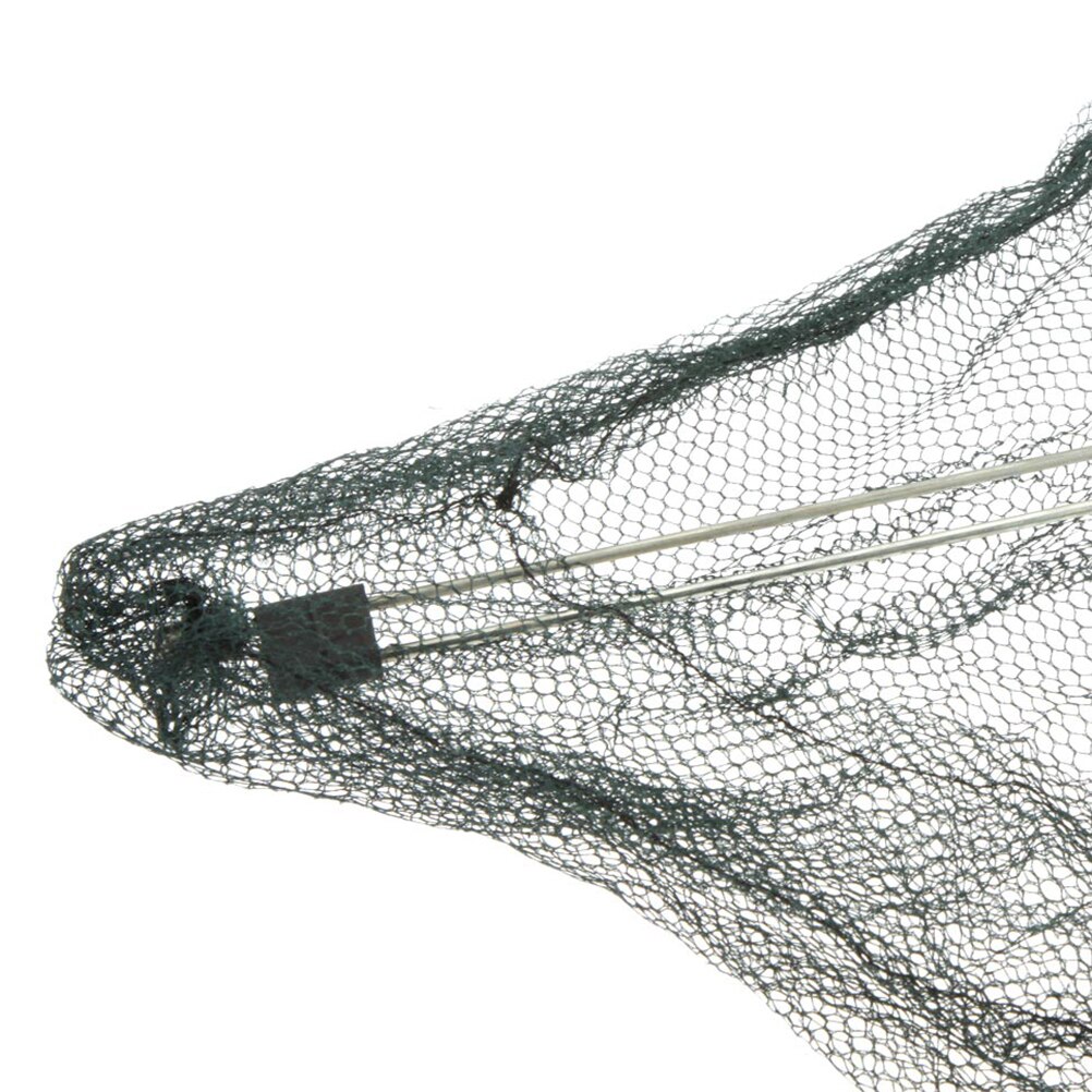 Foldable Mesh Baits Trap Cast Dip Net Crab Shrimp Smelt Eel Crab Lobster Minnows Shrimp Crawfish Net 2 Sizes