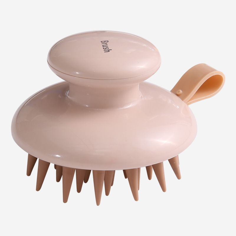 Silikone hoved krop hovedbund massage børste silikone shampoo børste hår vask kam bruser børste bad spa massage børste hår børste