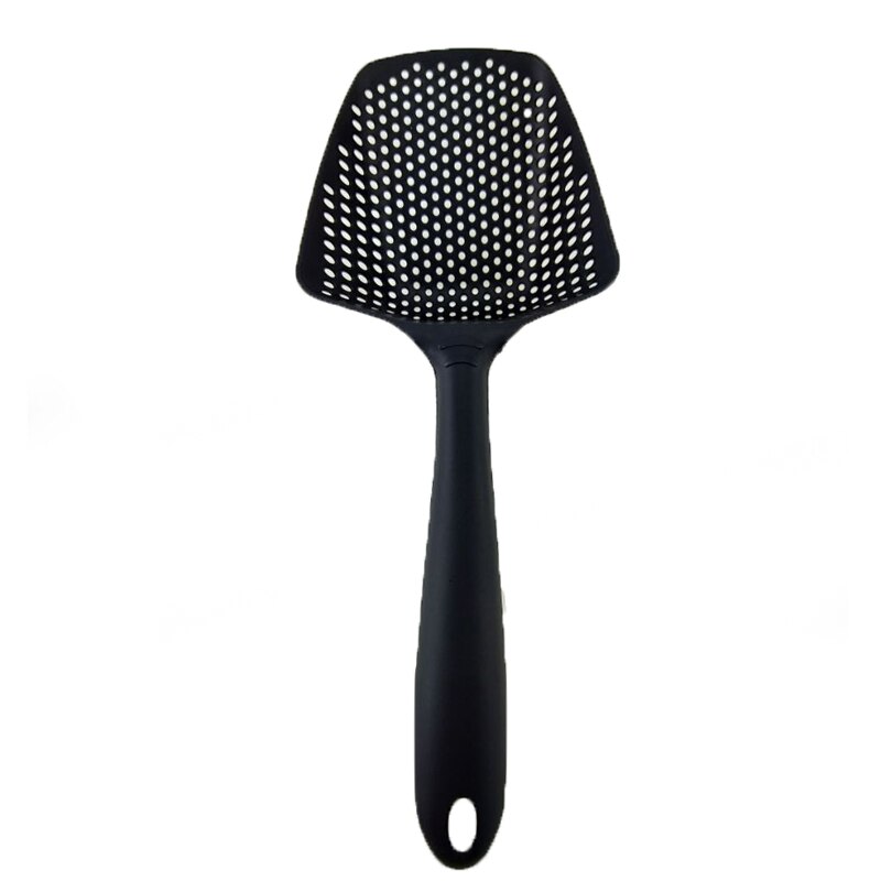 Organboo 1pc nylon + plastfilter vatten skopa dräneringsspade is spade fiske durkslag kichen gadget tillbehör