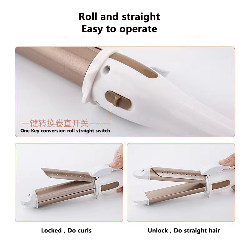 Beruf elle Haar werkzeuge Lockens Tab Haar glätter Haar wanken Styling Werkzeug Haar Locken wickler elektrische Locken wickler