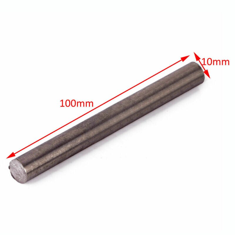 Titanium rod 1 metal rod with a diameter of 10mm and a length of 100mm, used to manufacture gas turbines