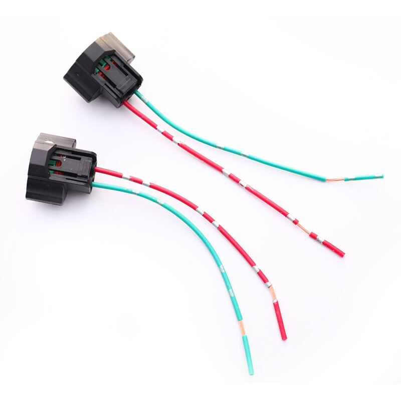 Adaptateur de connecteur femelle H11 H8, prise de câblage, faisceau de câbles, connecteur de fil de voiture, adaptateur de prise de câble pour phare antibrouillard, 1 pièce