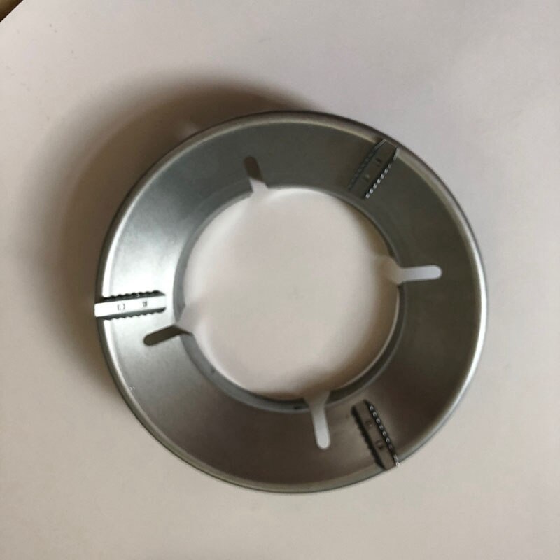 Energooszczędna osłona, ognioodporna i wiatroszczelna osłona, szyba przednia, kuchenka gazowa, wiatroodporny uchwyt, 4 otwory