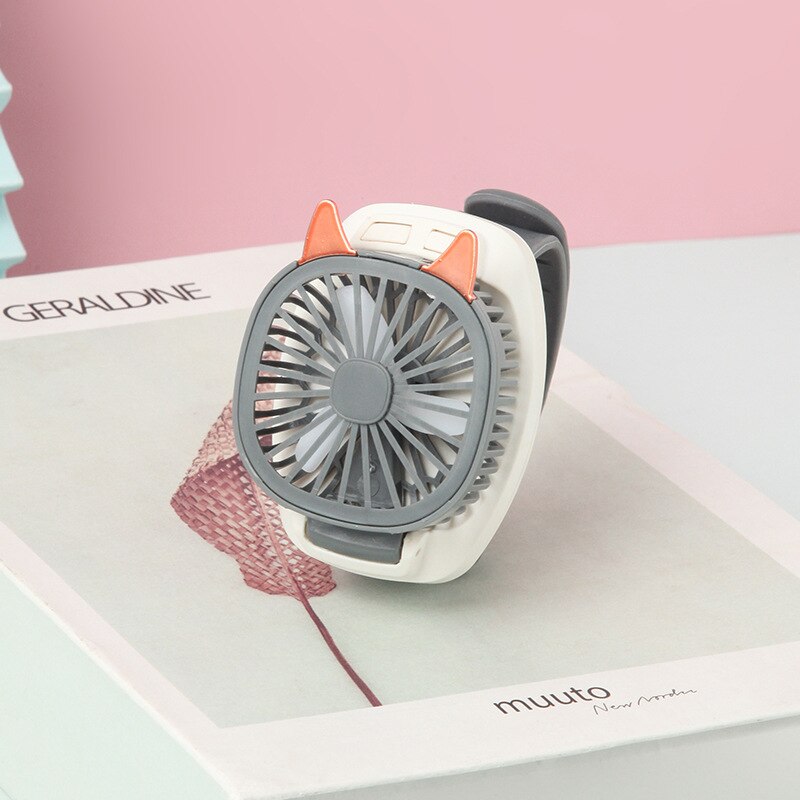 Kinderen Mini Handheld Horloge Fan, Usb Opladen, Drie-Speed Aanpassing, draagbare Kinderen Speelgoed, Voor Kinderen