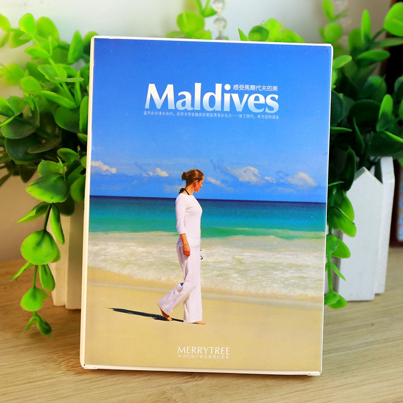 30Sheets/LOT Take a trip to Maldives postcard /Greeting Card/wish Card