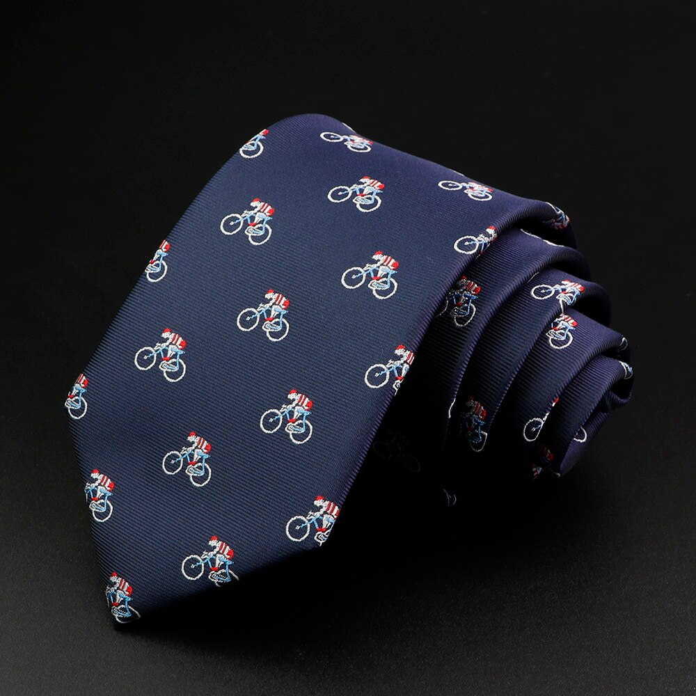 Mannen Stropdas Klassieke Schedel Dier Vruchten Bloemen Patroon 8Cm Jacquard Stropdas Accessoires Dagelijkse Slijtage Das Wedding Party
