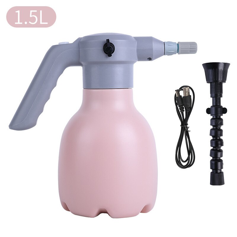 1000ml Electric Spray Bottle - Rechargeable Plant Mister With Adjustable Nozzle