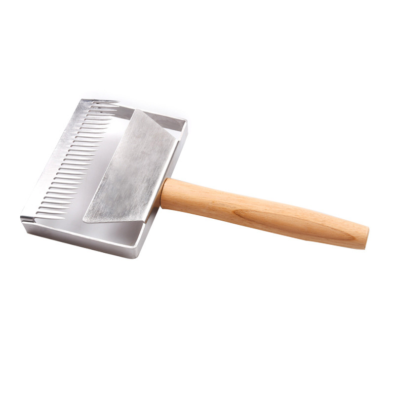 Honey Uncapping Fork Scraper Knives Food Degree Stainless Steel Honey Uncapping Tool LB88