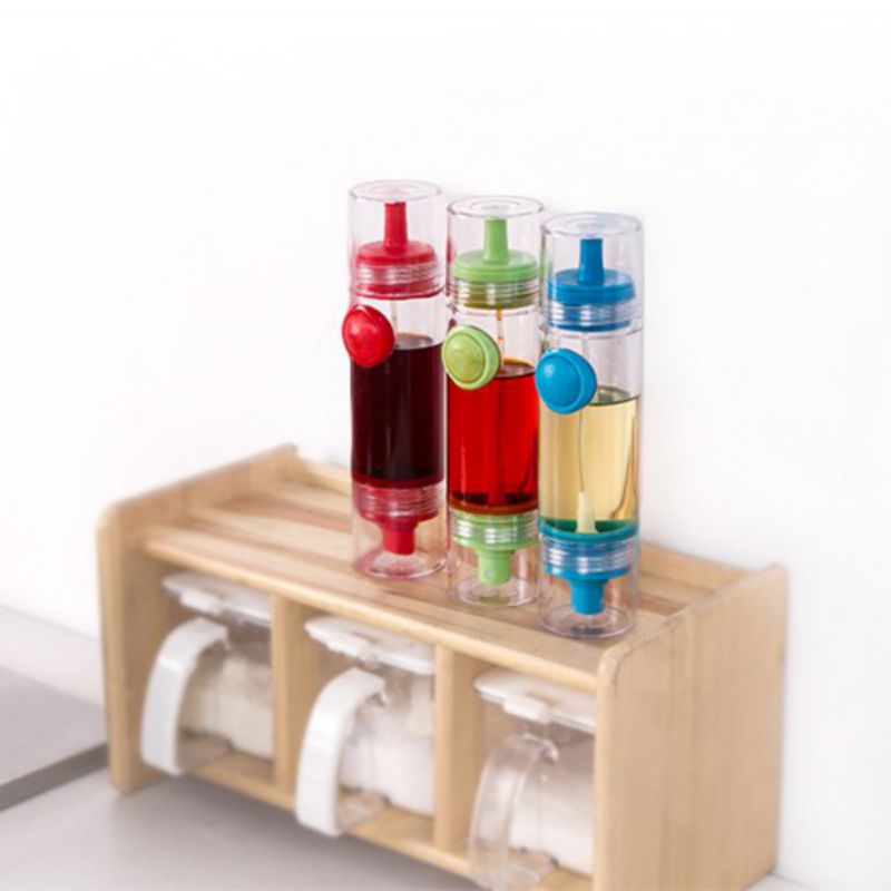 2 In 1 Koken Olijfolie Spuit Dispenser Cruet Keuken Gebak Gereedschap Olie Spray Fles Food-Grade pp