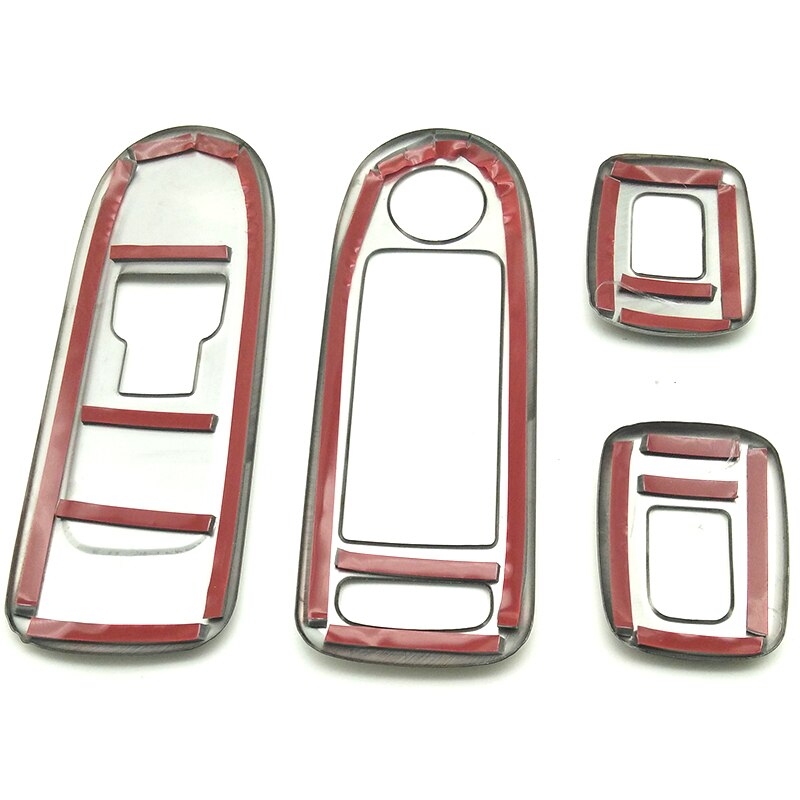 Door Window Lifter Protection Chrome Trim Cover Strip for Peugeot 508 Citroen C5 Accessories