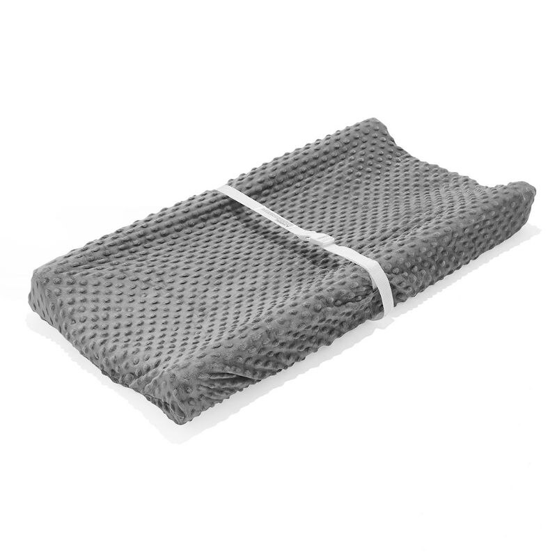 Bebê mudando almofada capa infantil macio respirável fralda mudando lençóis de mesa esteira: Gray