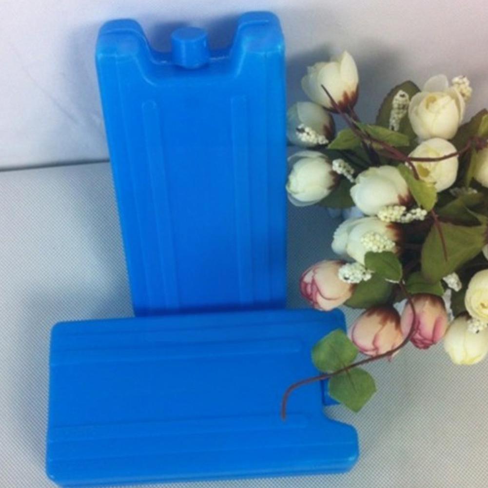 400ml Outdoor Gel Freezer Ice Blocks Wave Reusable Drink Cooler Travel Water Storage Box Picnic Cool Pack Injection Bag U5w4
