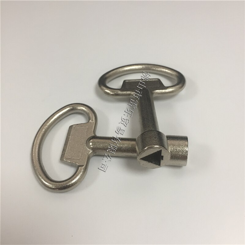 RayLock zinc alloy key subway triangular key trash can square key electric cabinet butterfly shape key
