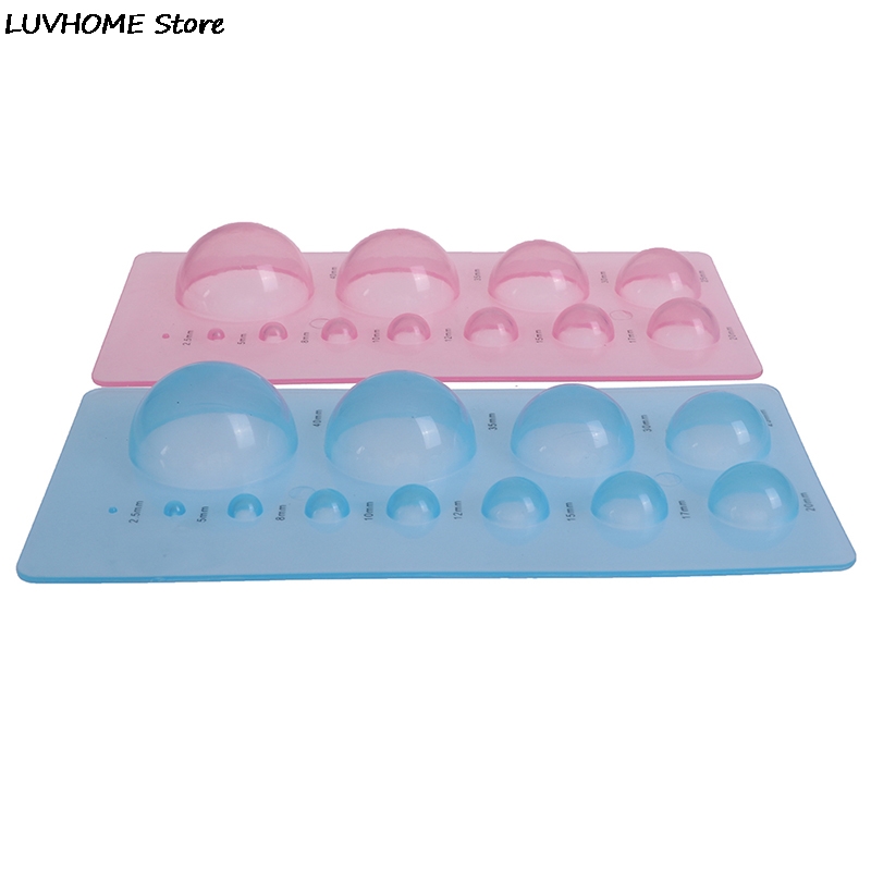 12 Sizes Semicircle DIY Paper Deluxe Quilled Creatio Quilling Creation Tool Pink Color