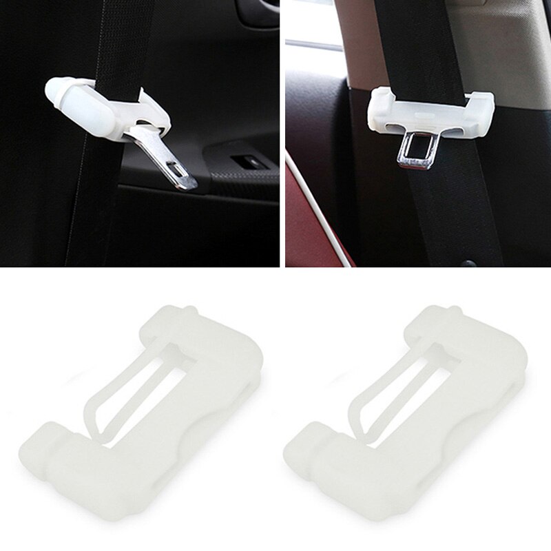Car Safety Belt Buckle Covers Seat Protector for Renault Latitude Laguna Frendzy DeZir Safrane ZE Megane Kadjar R-Space