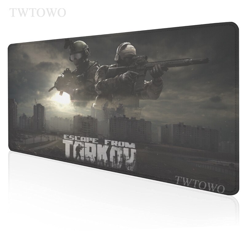 Escape From Tarkov Mouse Pad Gamer Computer Home Custom Large Mouse Mat Desk Mats MousePads Office Anti-slip Soft Laptop Carpet: 2 / Size 800x300x2 mm
