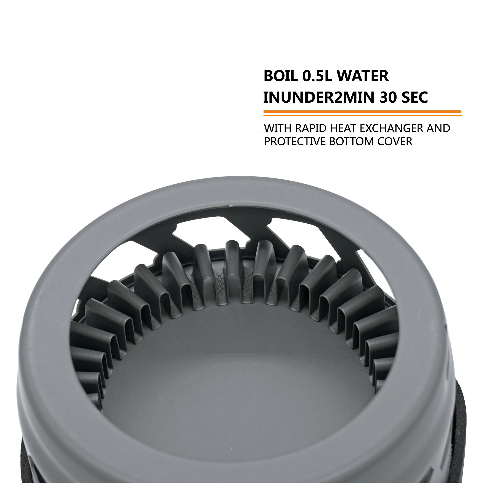 APG Personal Cooking System Propane Gas Stove Portable Outdoor Burners Hiking Camping Equipment Heat Exchanger Pot