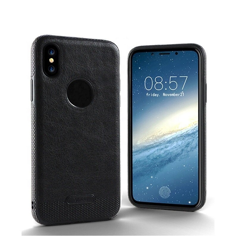 OEM Shockproof Leather Cover Gsm Case Voor iPhone X 8 7 6 6S Plus