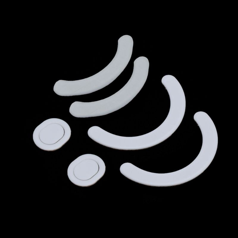 2 Sets/pack Tiger Gaming Mouse Feet Mouse Skate for logitech G403 G603 G703 Gaming Mouse White Mouse Glides Curve Edge
