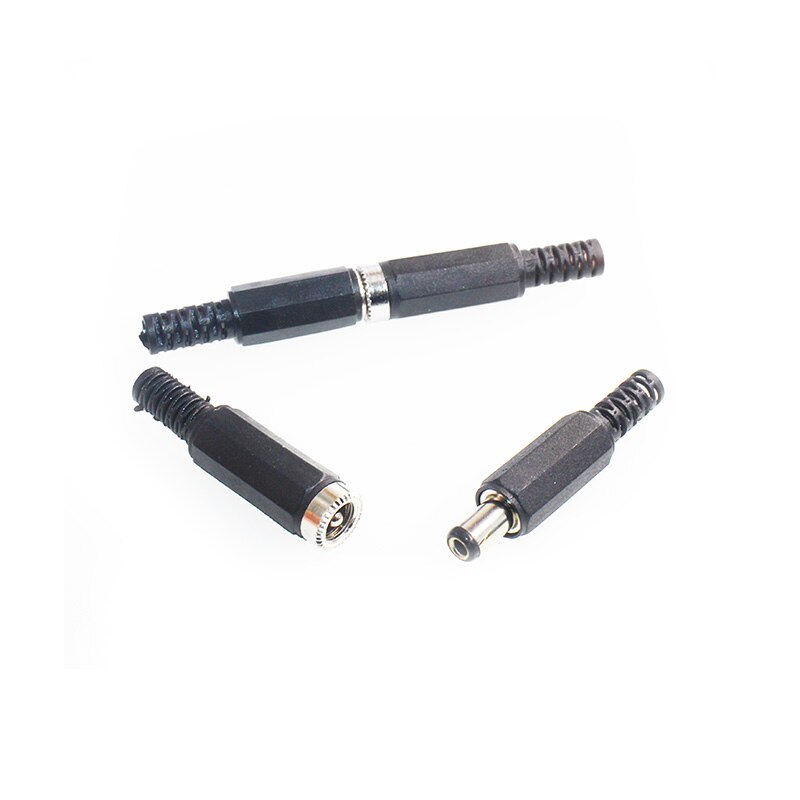 Adattatore Connettore Cilindrico / Presa Cavo 5,5x2,5mm Su Zweipoligen - Foto 7