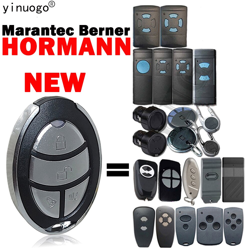 Hormann Marantec Berner Garagedeur Afstandsbediening Hormann HSE2 HSE4 HSM2 HSM4 Marantec Digitale 302 Berner BHS121 BHS140 BHS110