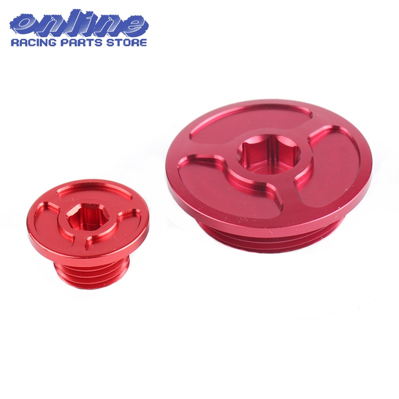 Motorfiets accessoires motocross CNC Motor Timing Plug voor honda crf150r crf250r crf450r crf450x crf 250r dirt bike offroad