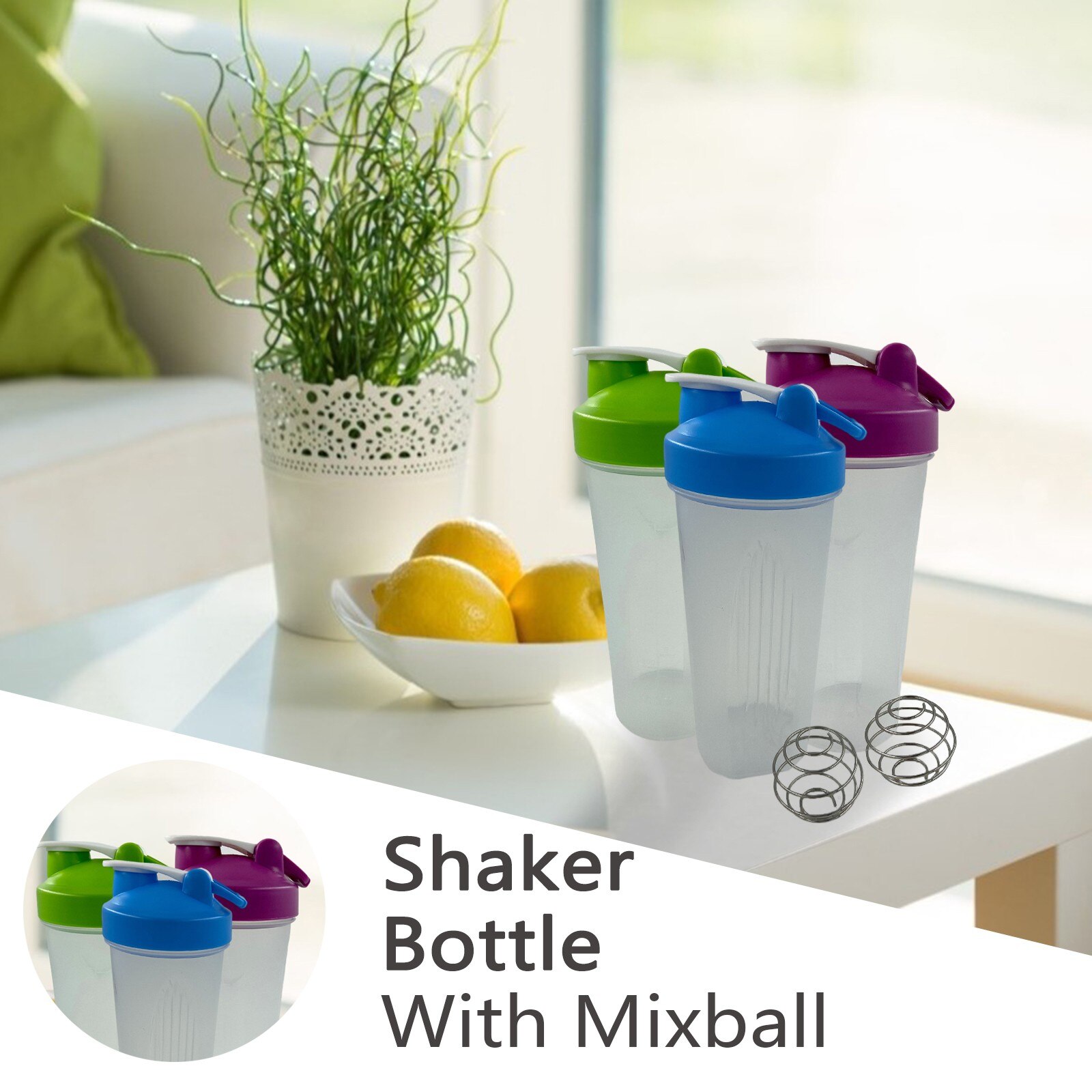 Draagbare Sport Drink Fles Leeg Shaker Flessen Voor Eiwit Mixes-28Oz Eiwit Shaker Fles-Blank Plastic Shaker fles