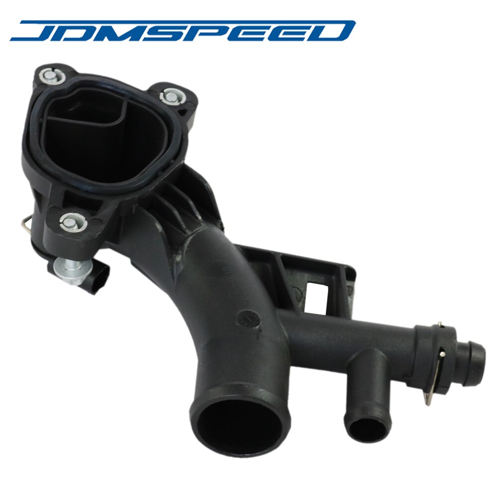 -JDMSPEED Water Outlet Thermostat Housing 25193922 Fit For Chevrolet Cruze Sonic 1.4