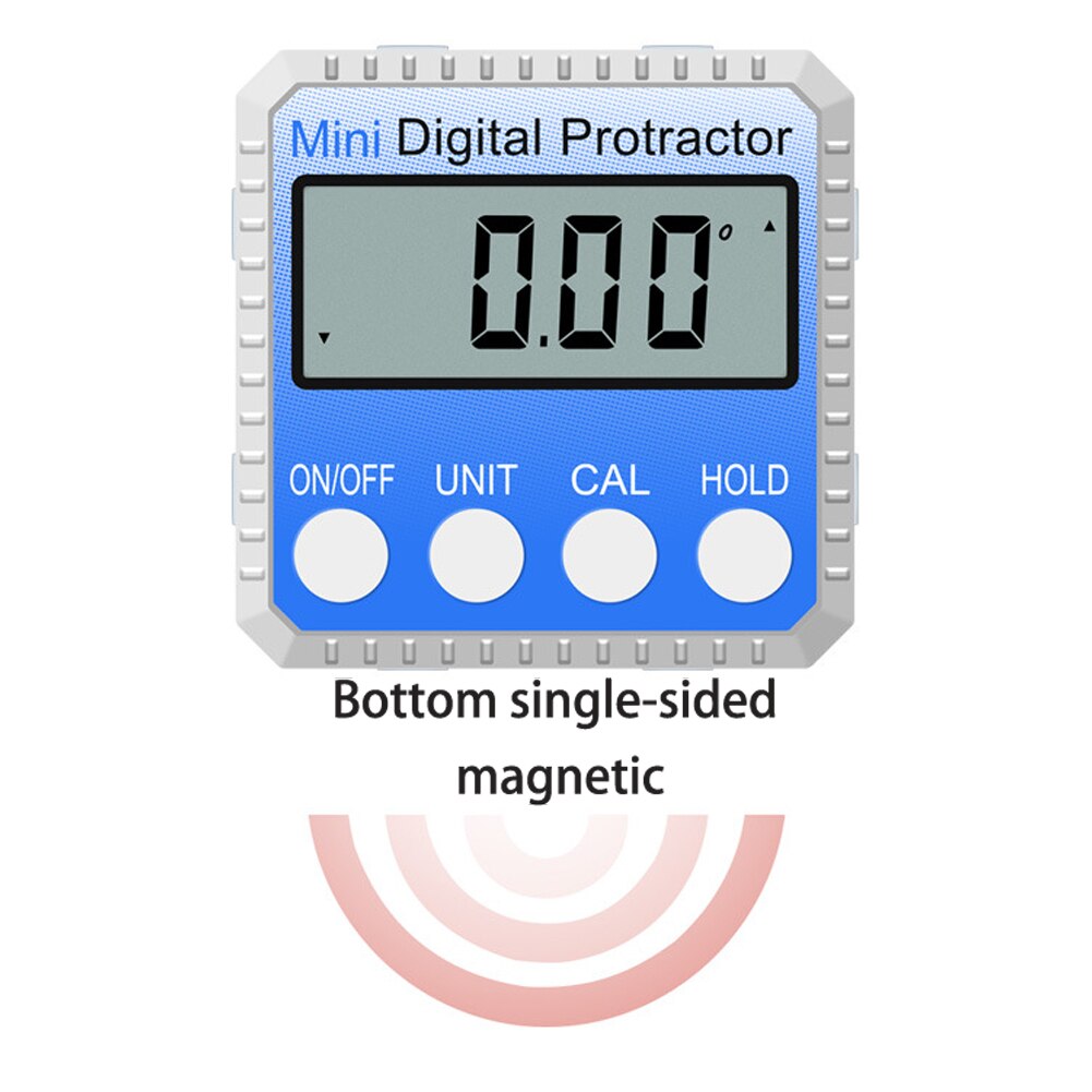 360° Digital Protractor Angle Gauge High Precision Electronic Goniometer Inclinometer Level Angle Finder Measurement Box
