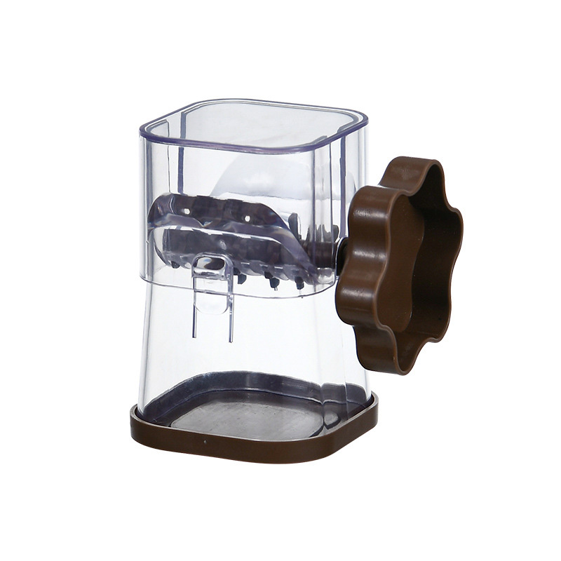 Manual Nut Grinder Portable Dried Fruit Crusher Hand Peanut Masher Walnut Chocolate Chopper With Cover Kitchen Tool Accessories: coffee