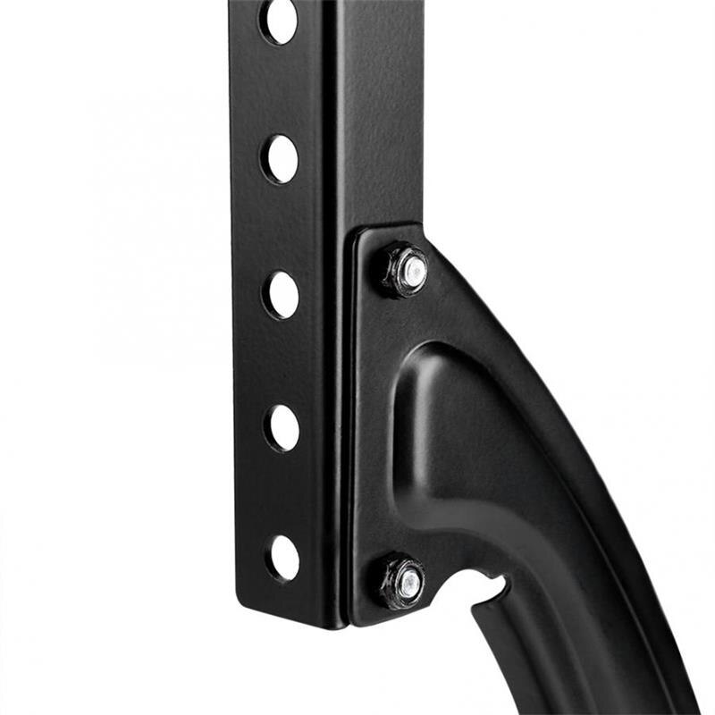 Ensemble Meuble TV Support De Table de Piédestal Charge 20KG 3 Niveaux Réglable Support Universel pour 26-37in LCD LED TV