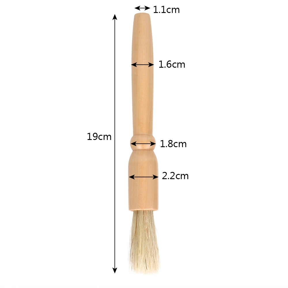 Niceyard Koffiemolen Borstels Machine Groep Head Cleaning Houten Handvat &amp; Natuurlijke Haren Koffiezetapparaat Borstel Keuken Gereedschap