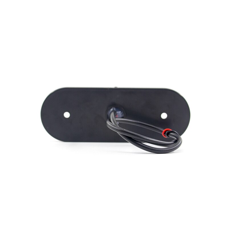 10x Oval 20 LED Side Outline Marker Light Turn Signal Clearance Light Lamp 24V Pickup Trailer Truck Lorry Waterproof Amber