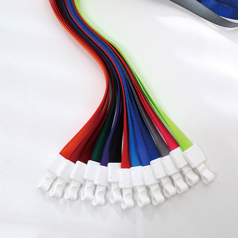 50 Stück/viel individuell bedrucktes Schlüsselband für Schlüssel, Logo, individuelles , Ausweishalter und Personelkarten, 1 Farbe, personalisierter Druck, Landyard