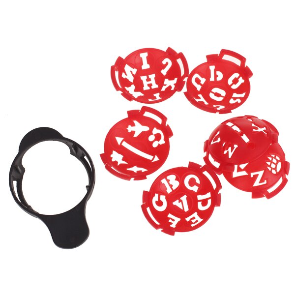 Mark Golf Ball Stencil Monogrammer Marker Template Drawing Putting Line