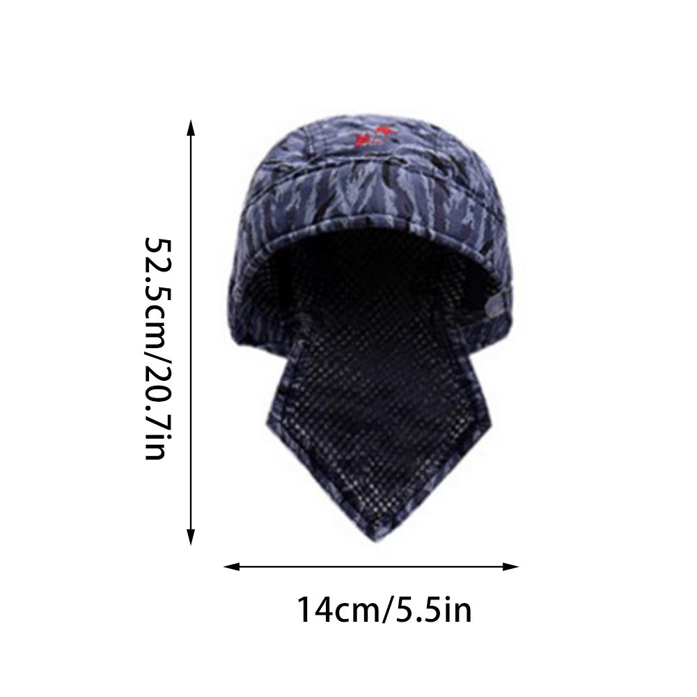 Welding Hat Flame Retardant Fire Resistant Head Protective Welding Hat Anti-scalding Hat Work Cap Welding Protective Equipment: Default Title